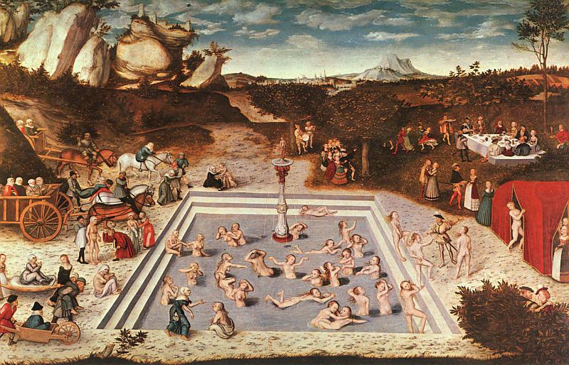 The Fountain of Youth, Lucas  Cranach